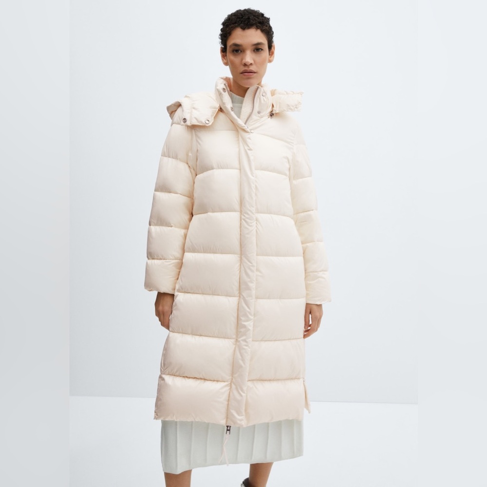 Mango Super Puff Water Repellent Winter Parka NWT - Picture 1 of 15